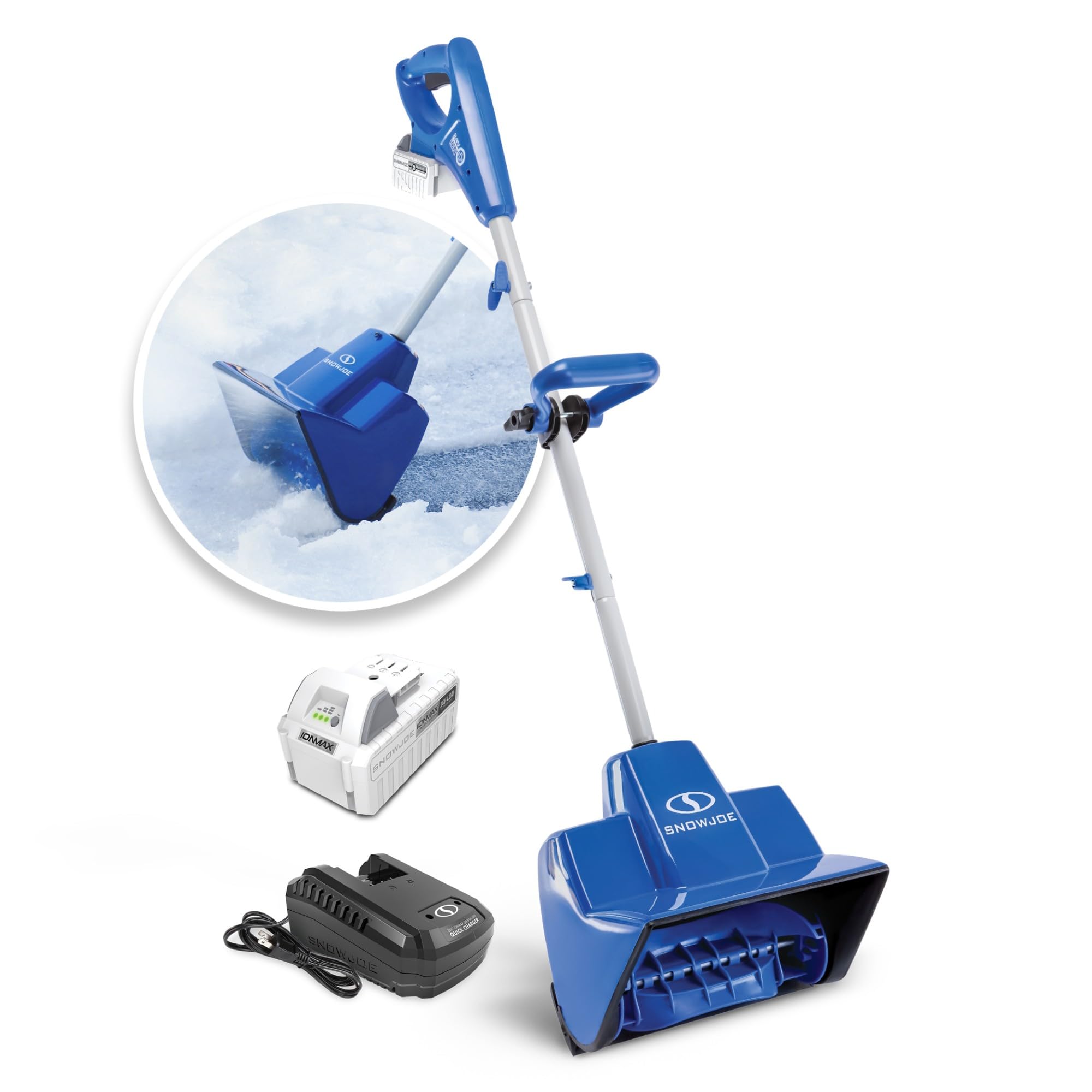 Amazon.com : Snow Joe 24V Cordless Electric Shovel Kit w/ 4Ah